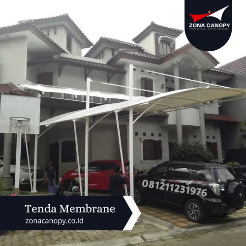 Canoppy Membrane Carport di Subang