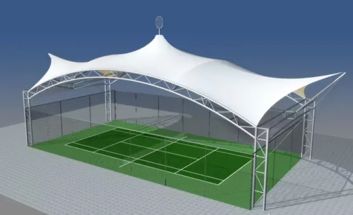 Canopy Membrane Lapangan di Subang